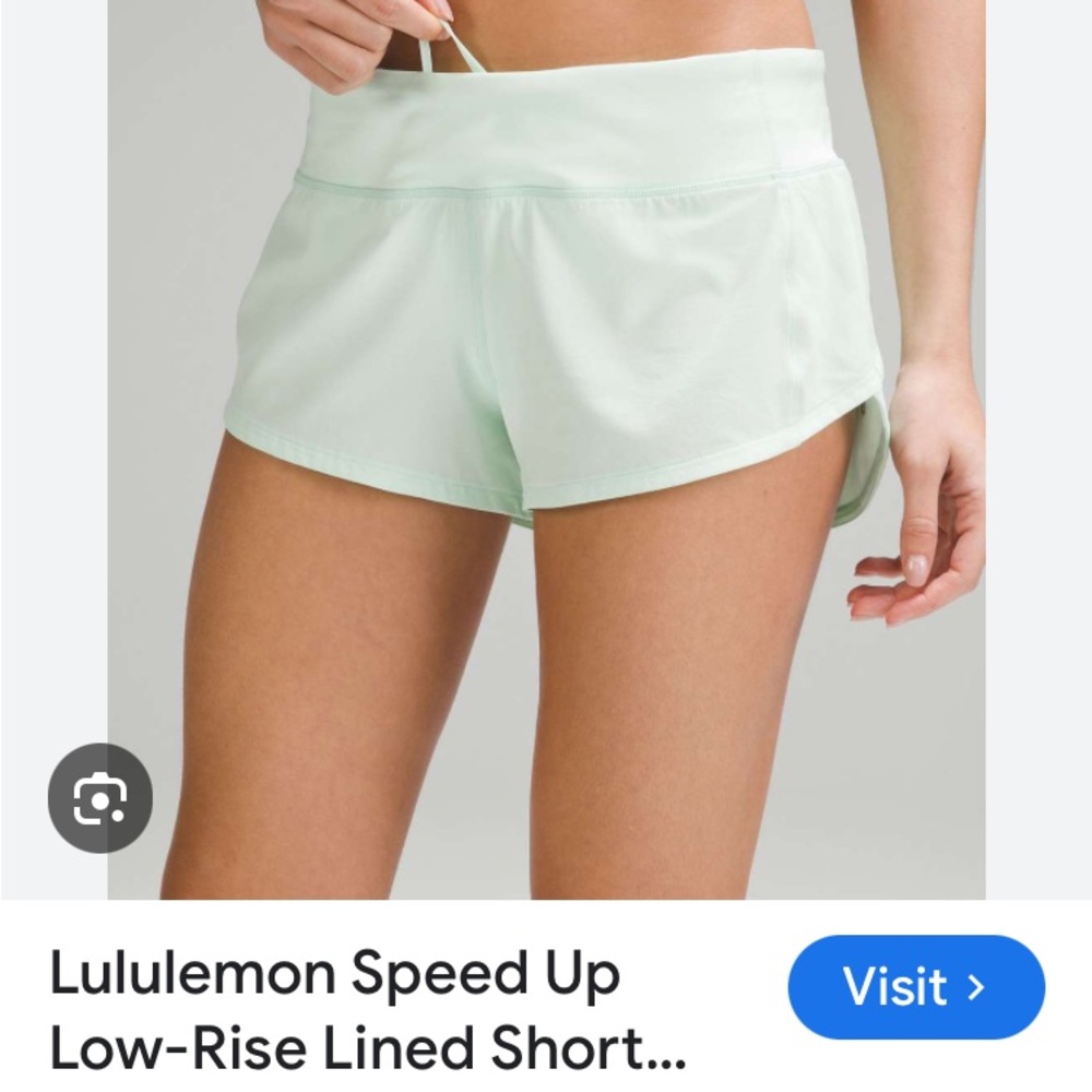 Lululemon low rise speed up, 2.5 inch